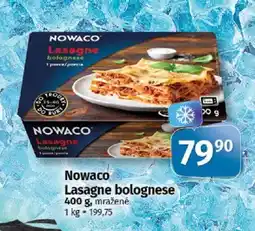 COOP TIP Nowaco Lasagne bolognese nabídka