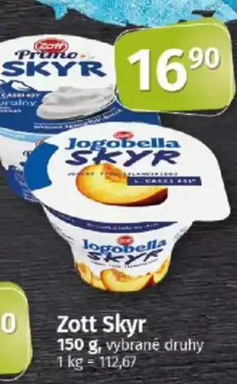 COOP TIP Zott Skyr nabídka