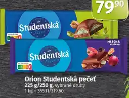 COOP TIP Orion Studentská pečeť nabídka
