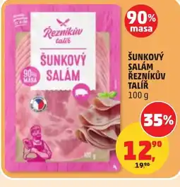 Penny Market Šunkový salám řezníkův talíř nabídka