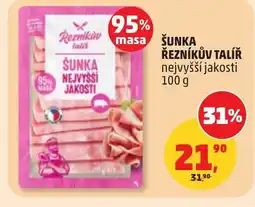 Penny Market Šunka řezníkův talíř nabídka