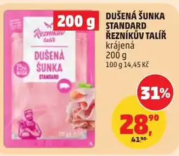 Penny Market Dušená šunka standard řezníkův talíř krájená nabídka