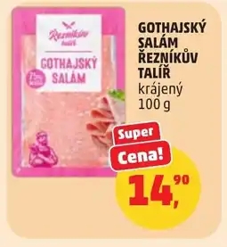 Penny Market Gothajský salám řezníkův talíř krájený nabídka