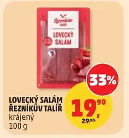 Penny Market Lovecký salám řezníkův talíř nabídka