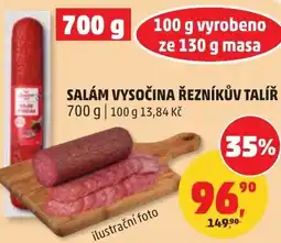 Penny Market Salám vysočina řezníkův talíř nabídka