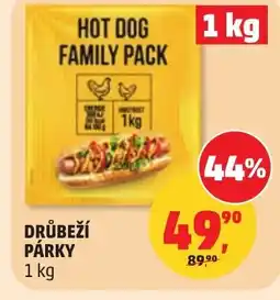 Penny Market Drůbeží párky nabídka