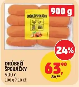 Penny Market Drůbeží špekáčky nabídka