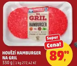 Penny Market Hovězí hamburger na gril nabídka