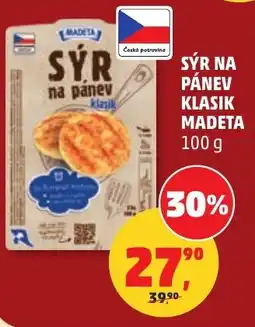 Penny Market Sýr na pánev klasik madeta nabídka