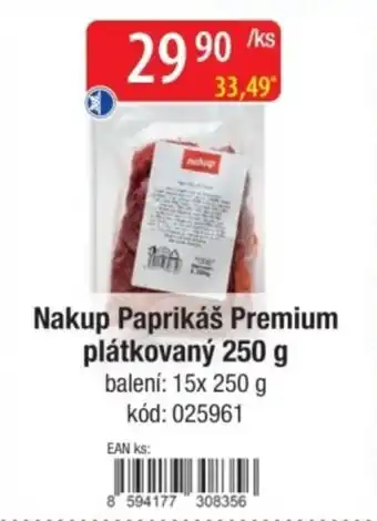 Qanto Nakup Paprikáš Premium plátkovaný nabídka
