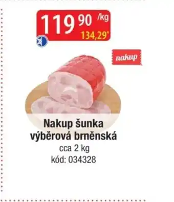 Qanto Nakup šunka výběrová brněnská nabídka