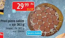 Qanto Precl pizza salám + syr nabídka