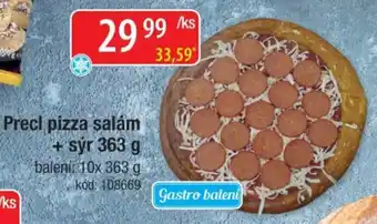 Qanto Precl pizza salám + syr nabídka