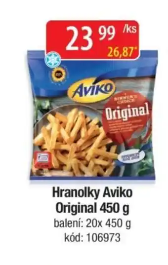 Qanto Hranolky Aviko Original nabídka