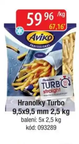 Qanto Aviko Hranolky Turbo 9,5x9,5 mm nabídka