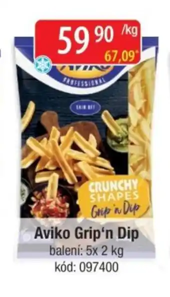 Qanto Aviko Grip'n Dip nabídka