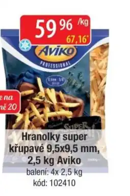 Qanto Aviko Hranolky super křupavé 9,5x9,5 mm nabídka