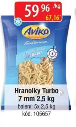 Qanto Aviko Hranolky Turbo 7 mm nabídka