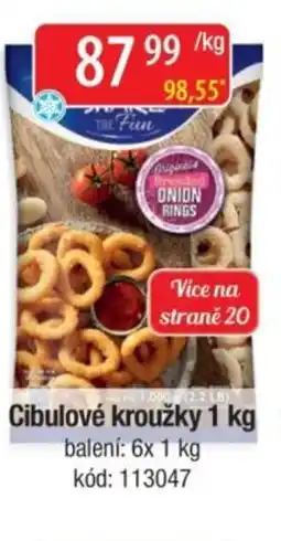 Qanto Aviko Cibulové kroužky nabídka