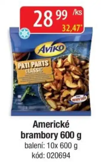 Qanto Aviko Americké brambory nabídka