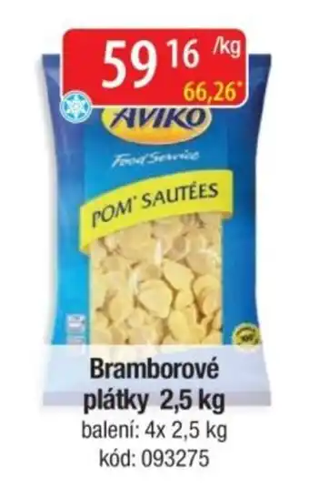 Qanto Aviko Bramborové plátky nabídka