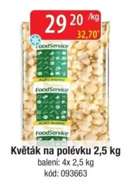Qanto Květák na polévku nabídka