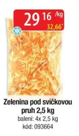 Qanto Zelenina pod svíčkovou pruh nabídka