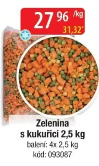Qanto Zelenina s kukuřicí nabídka