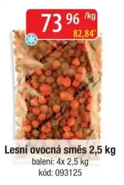 Qanto Lesní ovocná směs nabídka