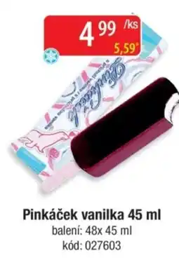 Qanto Pinkáček vanilka nabídka