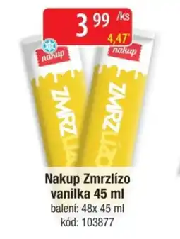 Qanto Nakup Zmrzlízo vanilka nabídka