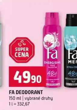 Terno FA DEODORANT 150 ml vybrané druhy nabídka