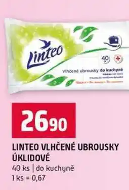 Terno LINTEO VLHČENÉ UBROUSKY ÚKLIDOVÉ 40 ks do kuchyně nabídka