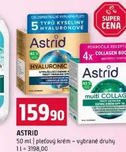 Terno ASTRID 50 ml pleťový krém vybrané druhy nabídka