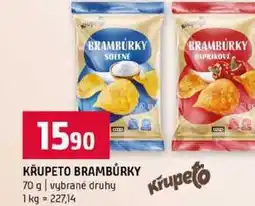 Terno KŘUPETO BRAMBŮRKY 70 g vybrané druhy nabídka