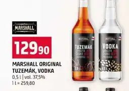Terno MARSHALL ORIGINAL TUZEMÁK, VODKA 0,5l vol. 37,5% nabídka