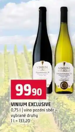 Terno VINIUM EXCLUSIVE 0,75l vino pozdní sběr vybrané druhy nabídka