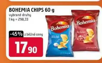 Terno BOHEMIA CHIPS 60 g vybrané druhy nabídka