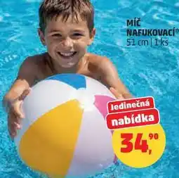 Penny Market MÍČ NAFUKOVACÍ 51 cm, 1 ks nabídka