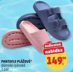 Penny Market PANTOFLE PLÁŽOVÉ dámské/pánské, 1 pár nabídka