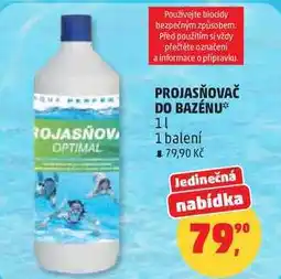 Penny Market PROJASŇOVAČ DO BAZÉNU, 1 l, 1 balení nabídka