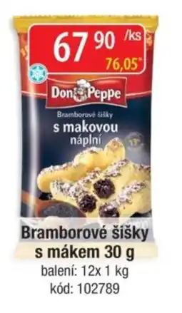 Qanto Bramborové šišky s mákem nabídka