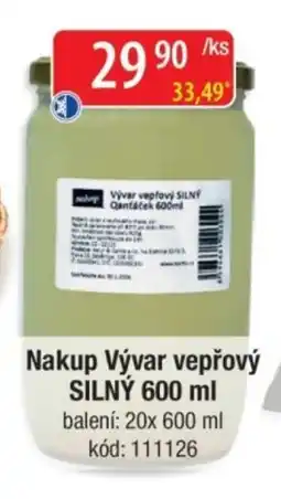 Qanto Nakup Vývar vepřový SILNÝ nabídka