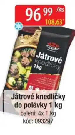 Qanto Játrové knedlíčky do polévky nabídka