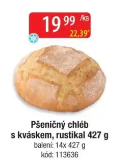 Qanto Pšeničný chléb s kváskem, rustikal nabídka