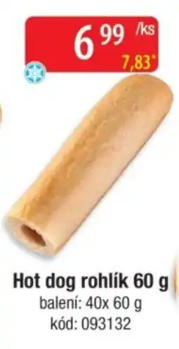 Qanto Hot dog rohlík nabídka