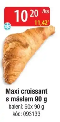 Qanto Maxi croissant s máslem nabídka