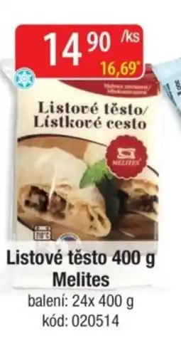 Qanto Listové těsto Melites nabídka