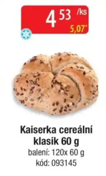 Qanto Kaiserka cereální klasik nabídka