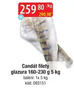 Qanto Candát filety glazura nabídka